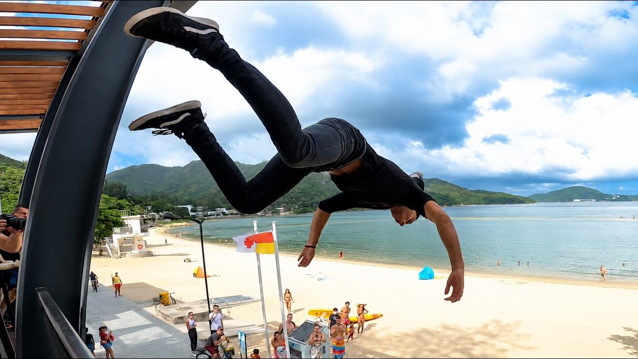 Embedded thumbnail for Close Calls and Perfect Timing Moments Caught on Camera with Funny Pet Stunts at the End